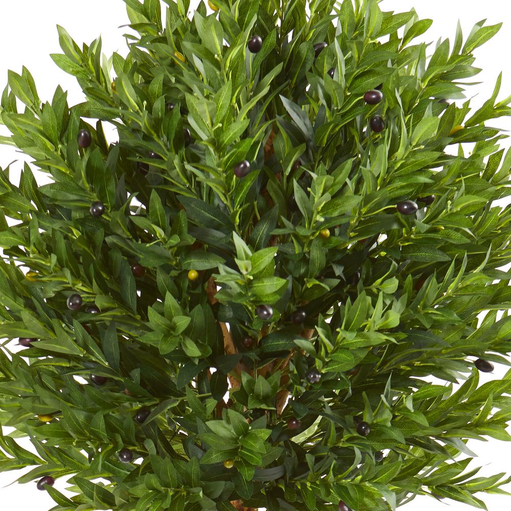 5.5ft. Olive Topiary Artificial Tree UV Resistant (Indoor/Outdoor)