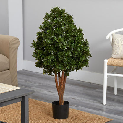 41in. Tea Leaf Artificial Tree UV Resistant (Indoor/Outdoor)