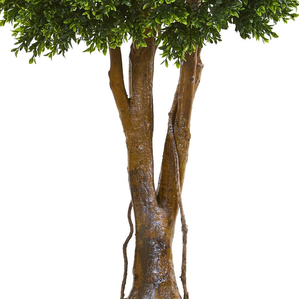 46in. Boxwood Artificial Topiary Tree UV Resistant (Indoor/Outdoor)