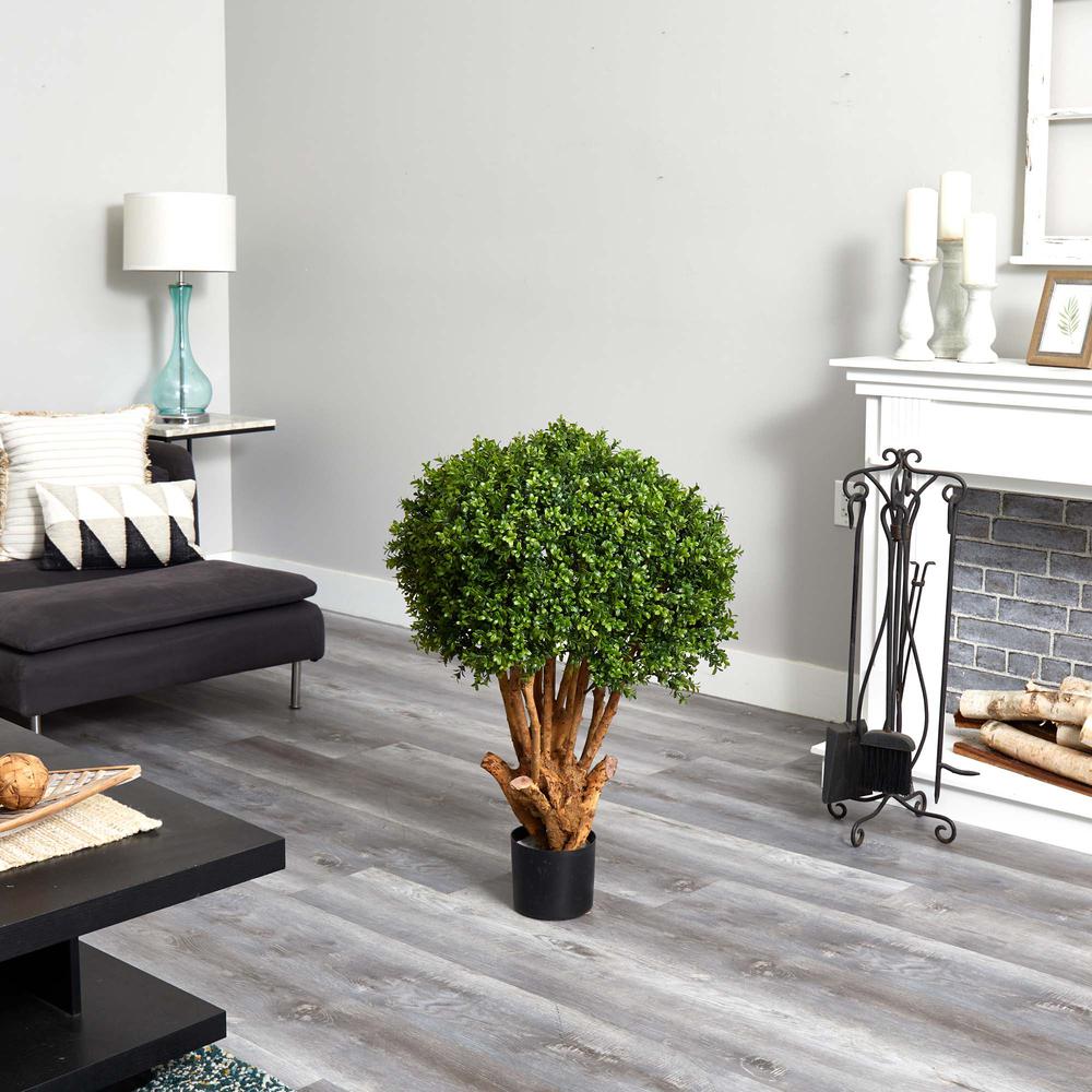 3ft. Boxwood Artificial Topiary Tree