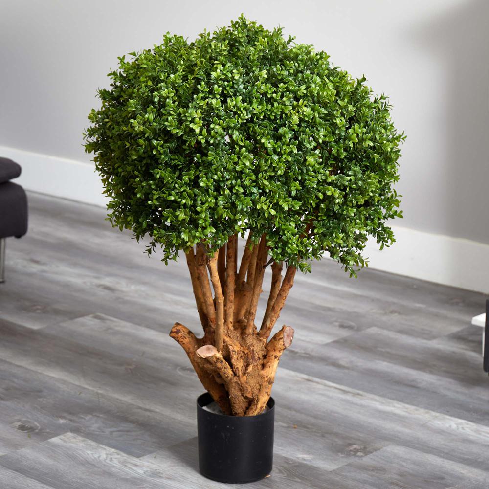 3ft. Boxwood Artificial Topiary Tree