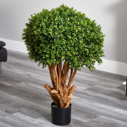 3ft. Boxwood Artificial Topiary Tree
