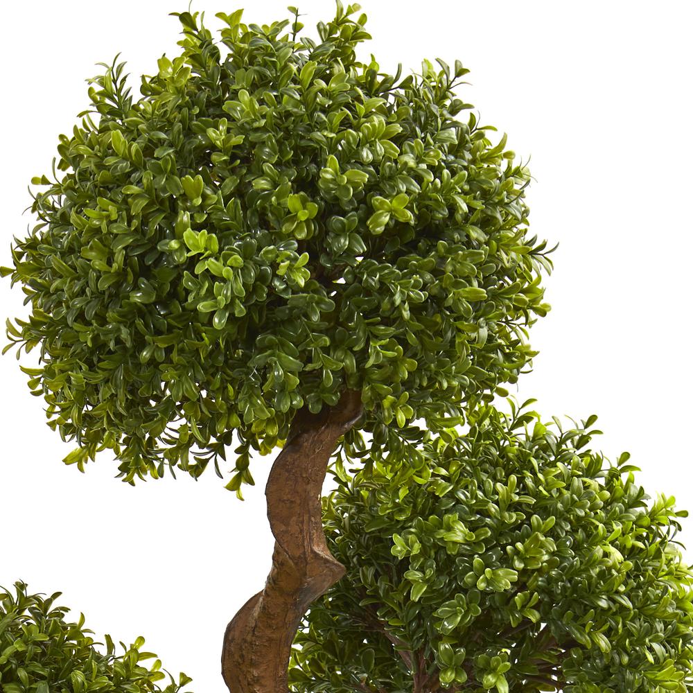 3.5ft. Four Ball Boxwood Artificial Topiary Tree