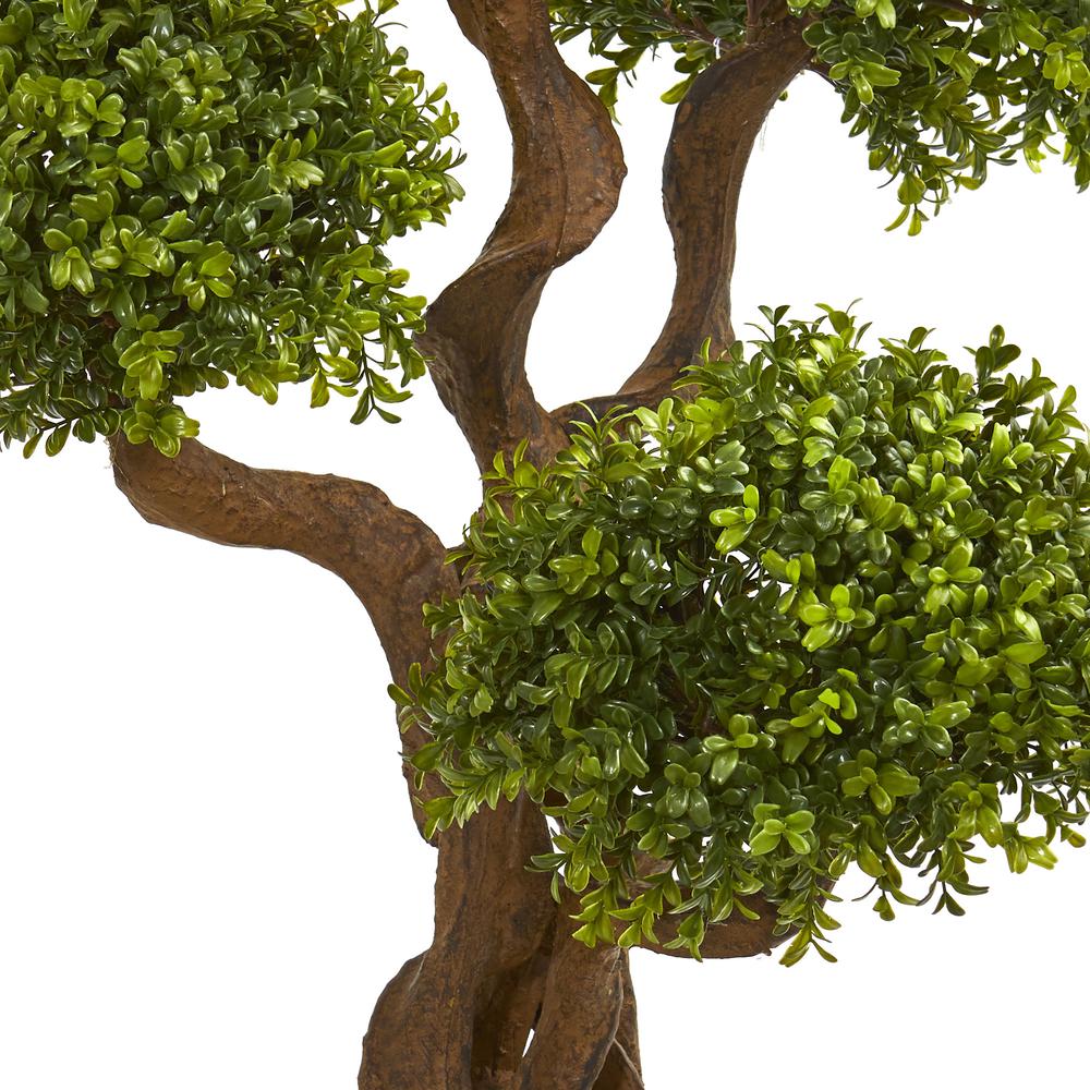 3.5ft. Four Ball Boxwood Artificial Topiary Tree