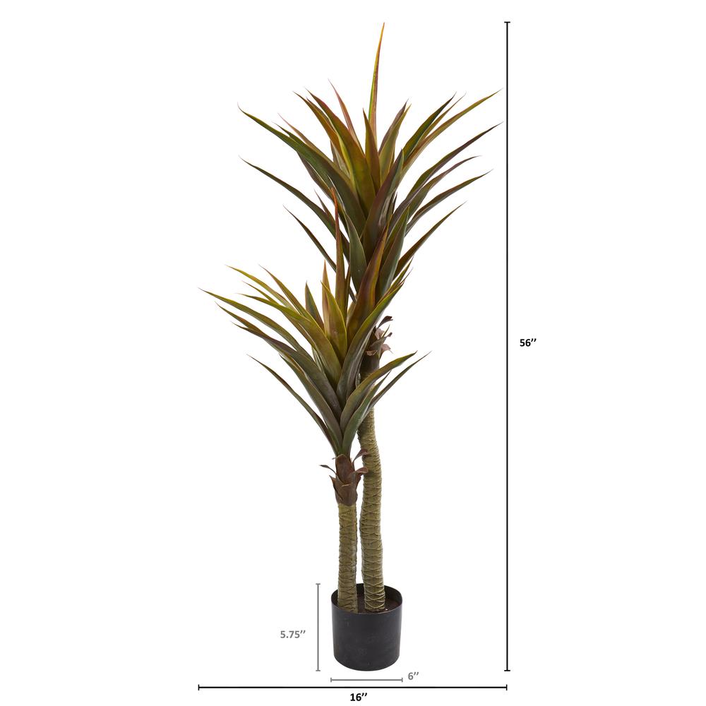 56in. Yucca Artificial Tree
