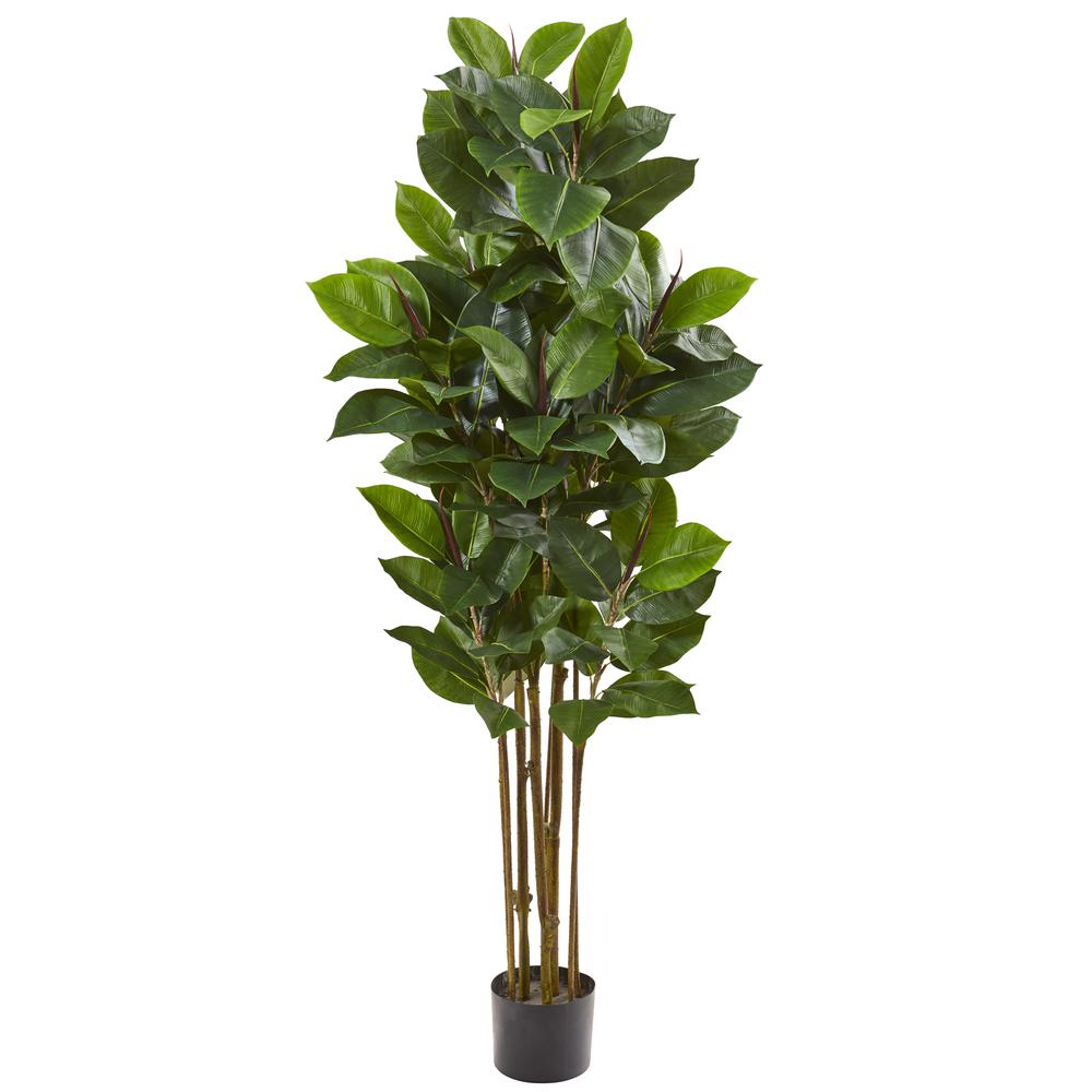 58in. Rubber Leaf Artificial Tree