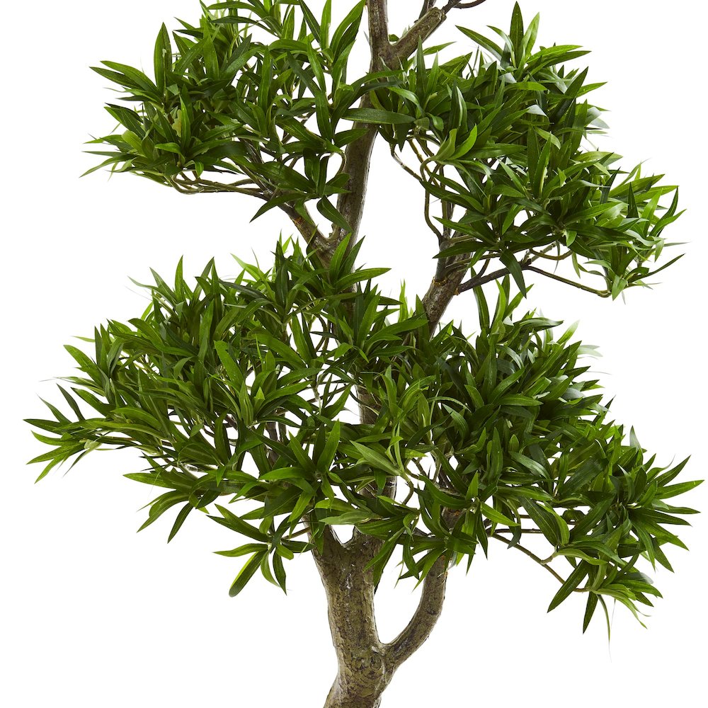 37in. Bonsai Styled Podocarpus Artificial Tree