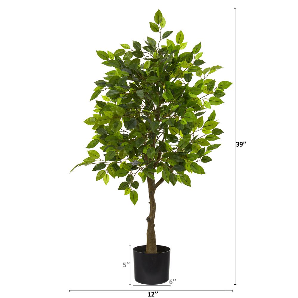 39in. Ficus Artificial Tree