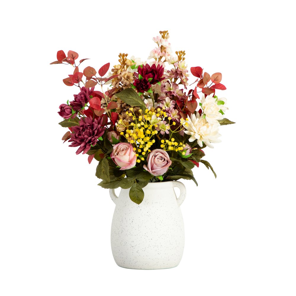25in. Mixed Flower Arrangement in Ceramic Vase
