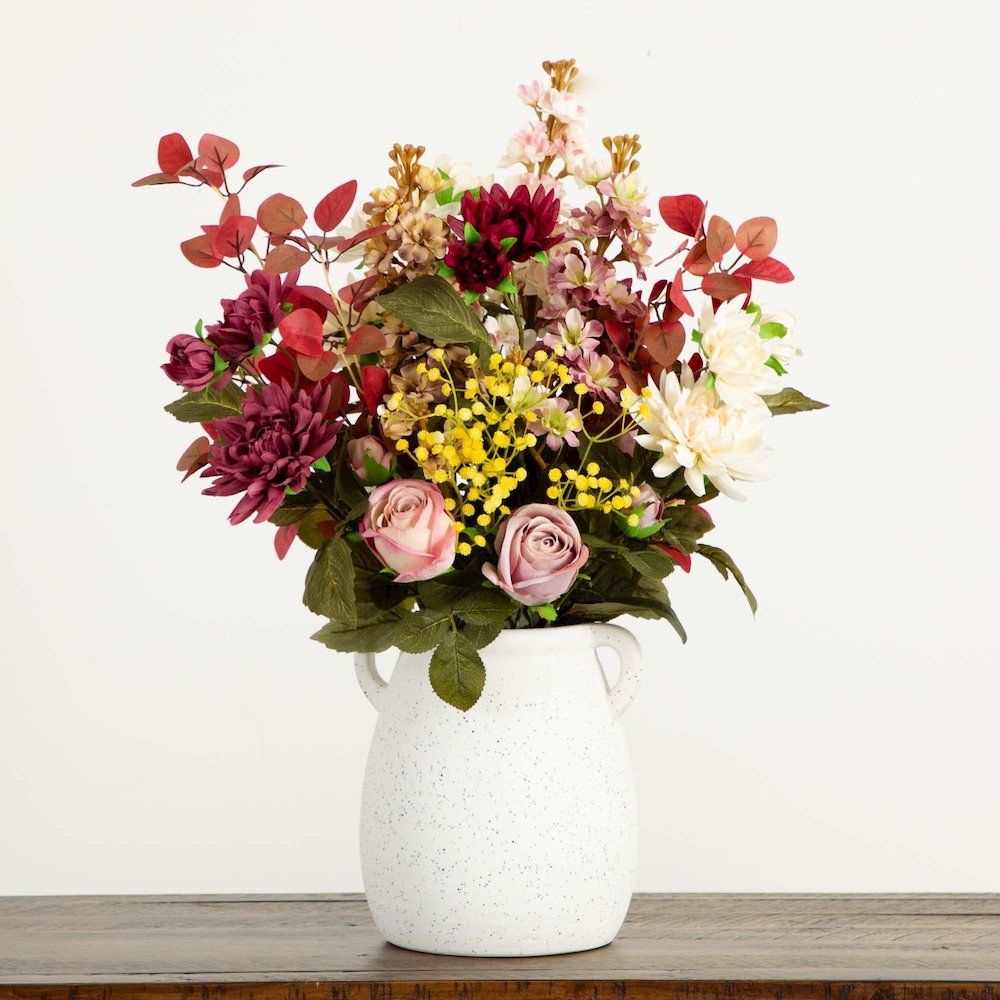 25in. Mixed Flower Arrangement in Ceramic Vase