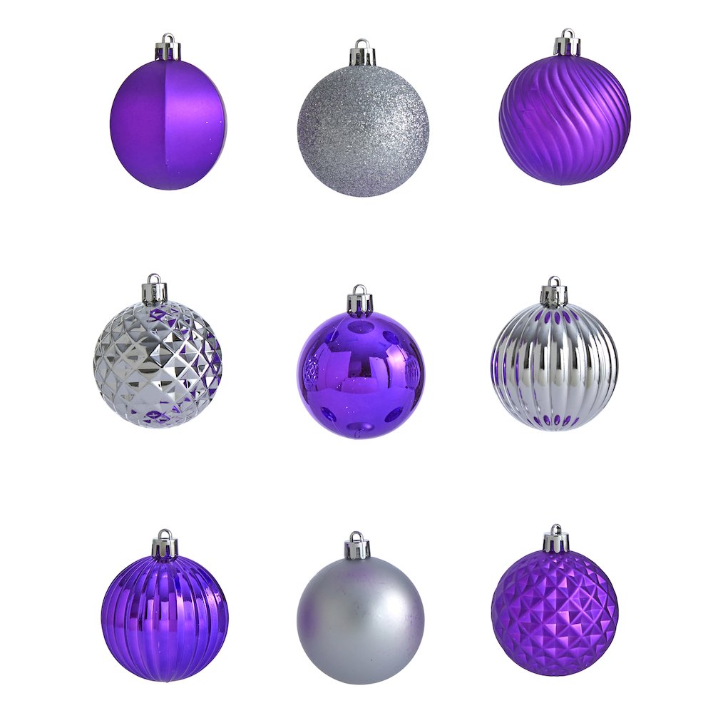 Holiday Shatterproof, 101 Count Christmas Tree Ornament Set