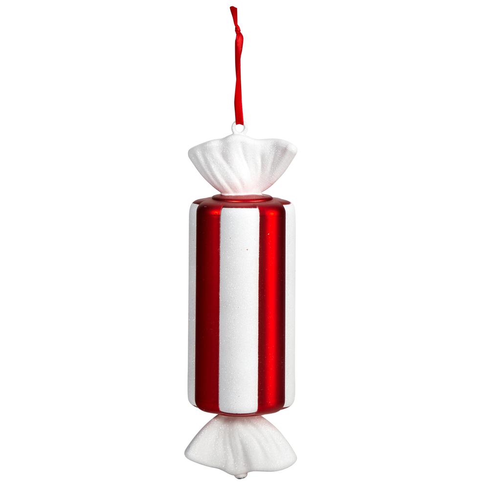Jumbo Assorted Candy Holiday Christmas Deluxe Shatterproof Ornament Set of 4