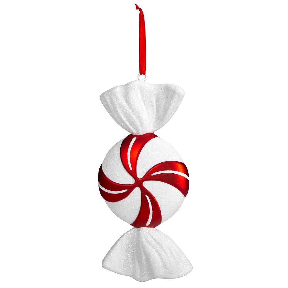 Jumbo Assorted Candy Holiday Christmas Deluxe Shatterproof Ornament Set of 4