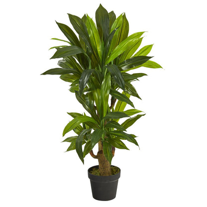 3ft. Corn Stalk Dracaena Artificial Plant (Real Touch)