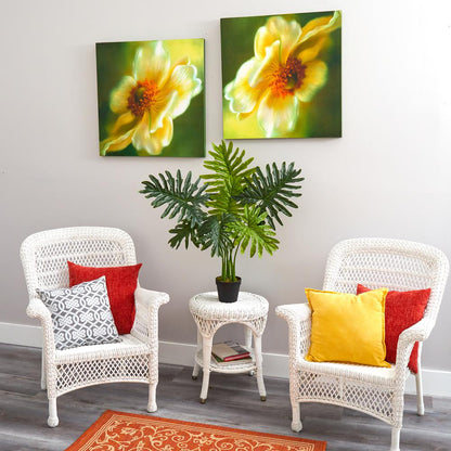 3ft. Philodendron Artificial Plant (Real Touch)