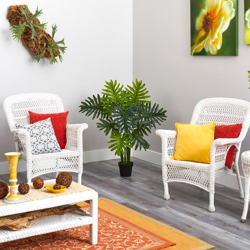 40in. Philodendron Artificial Plant (Real Touch)