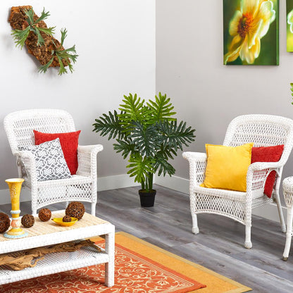 40in. Philodendron Artificial Plant (Real Touch)