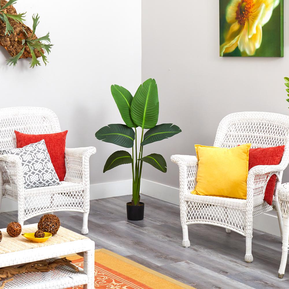 45in. Travelers Palm Artificial Plant (Real Touch)