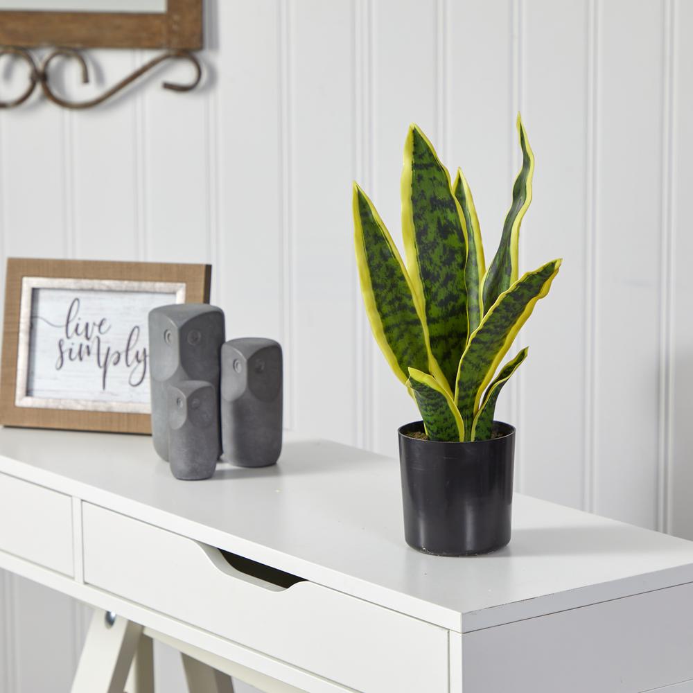 14in. Sansevieria Artificial Plant