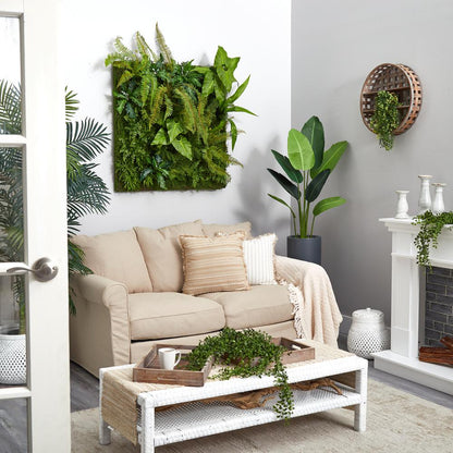 40in. x 40in. Forest Artificial Living Wall