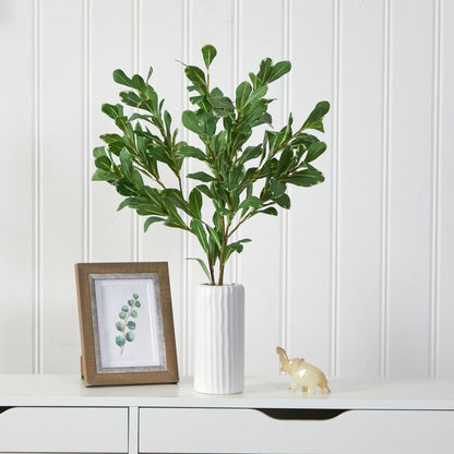 Mixed Floral Artificial Arrangement in Rectangular Wood Planter