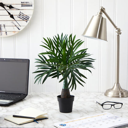 15.5in. Mini Areca Palm Artificial Plant