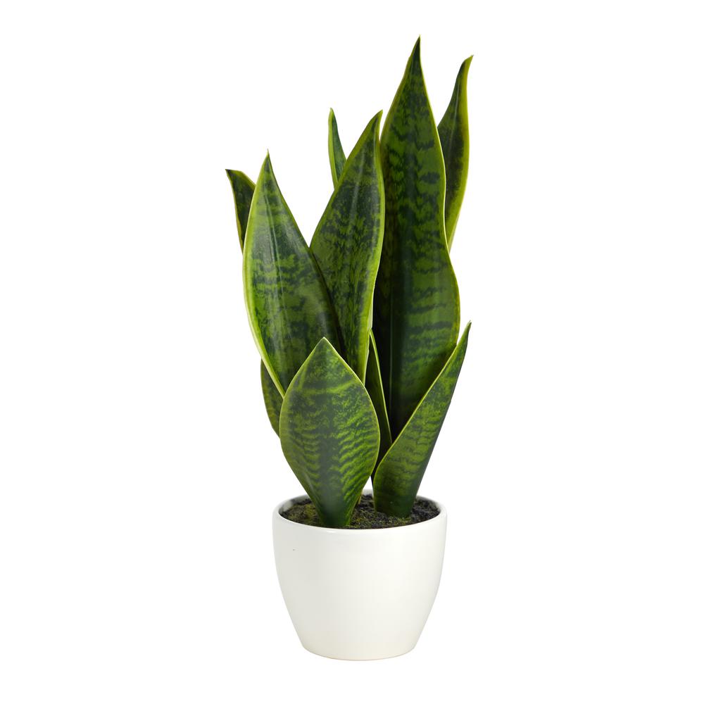 16in. Sansevieria Artificial Plant