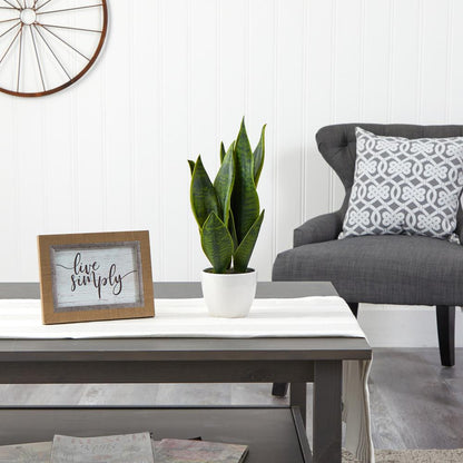 16in. Sansevieria Artificial Plant