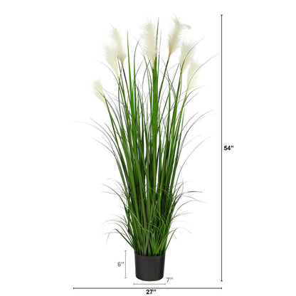 4.5ft. Plume Grass Artificial Plant