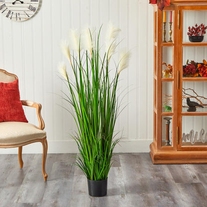 4.5ft. Plume Grass Artificial Plant