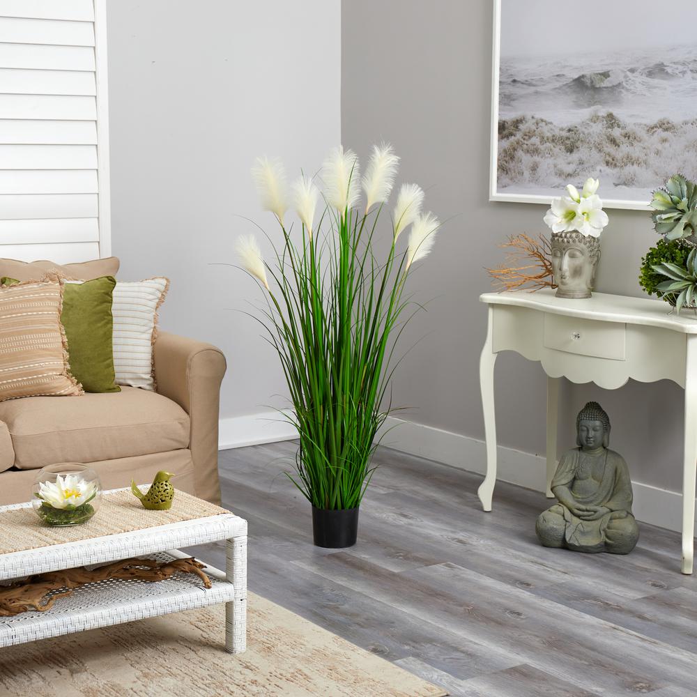 4.5ft. Plume Grass Artificial Plant