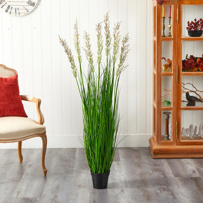 4.5’ Plum Grass Artificial Plant