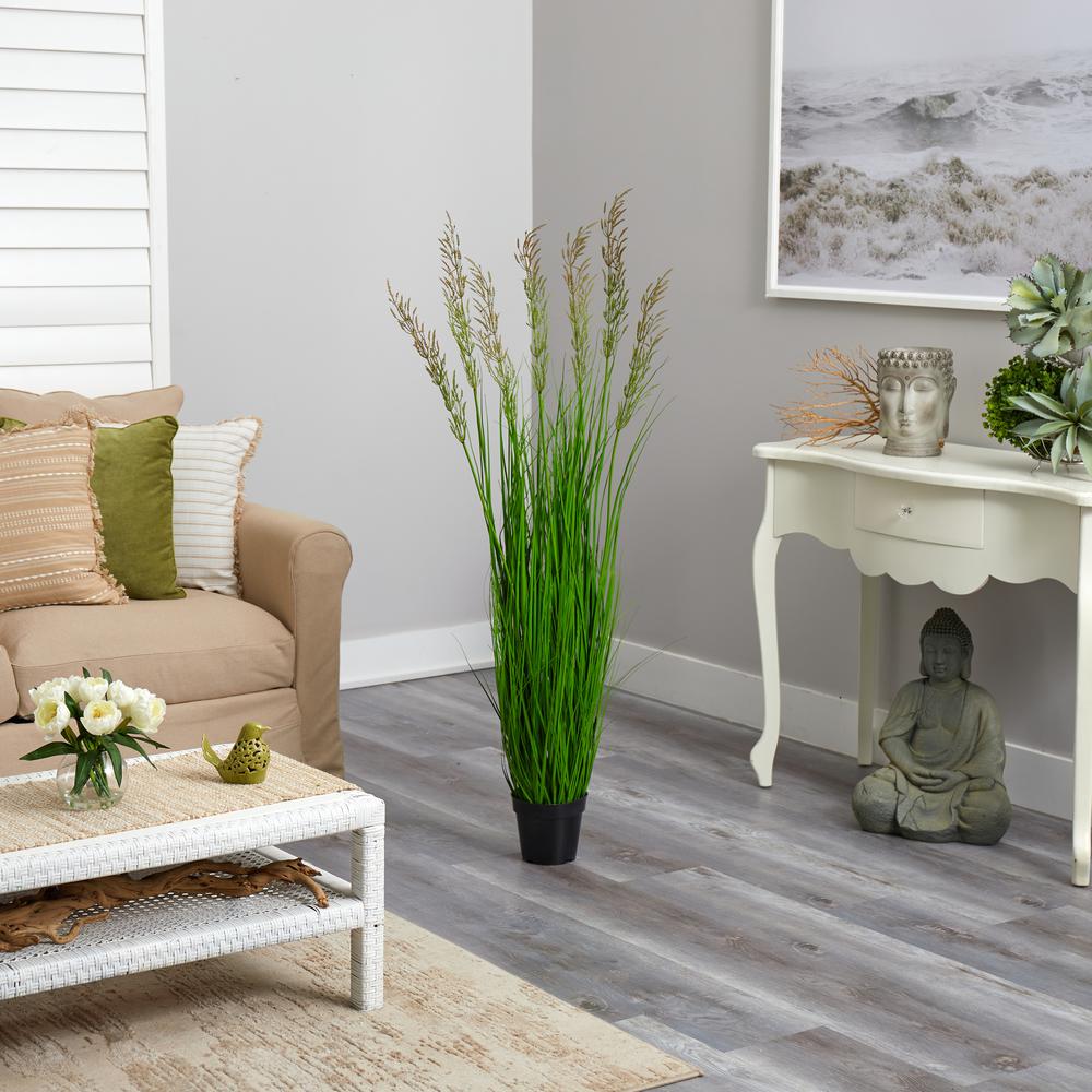 4.5’ Plum Grass Artificial Plant