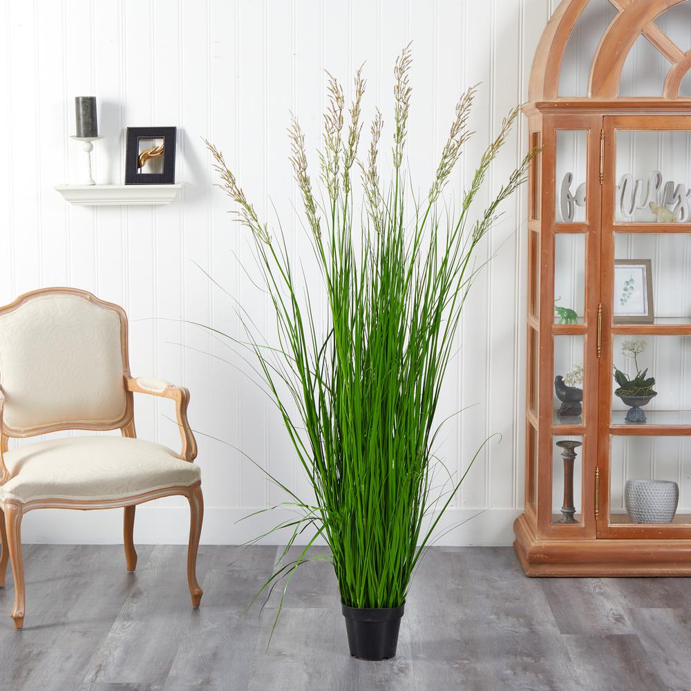 5.5’ Plum Grass Artificial Plant