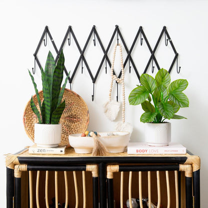 16in. Artificial Sansevieria Snake Plant with Decorative Planter