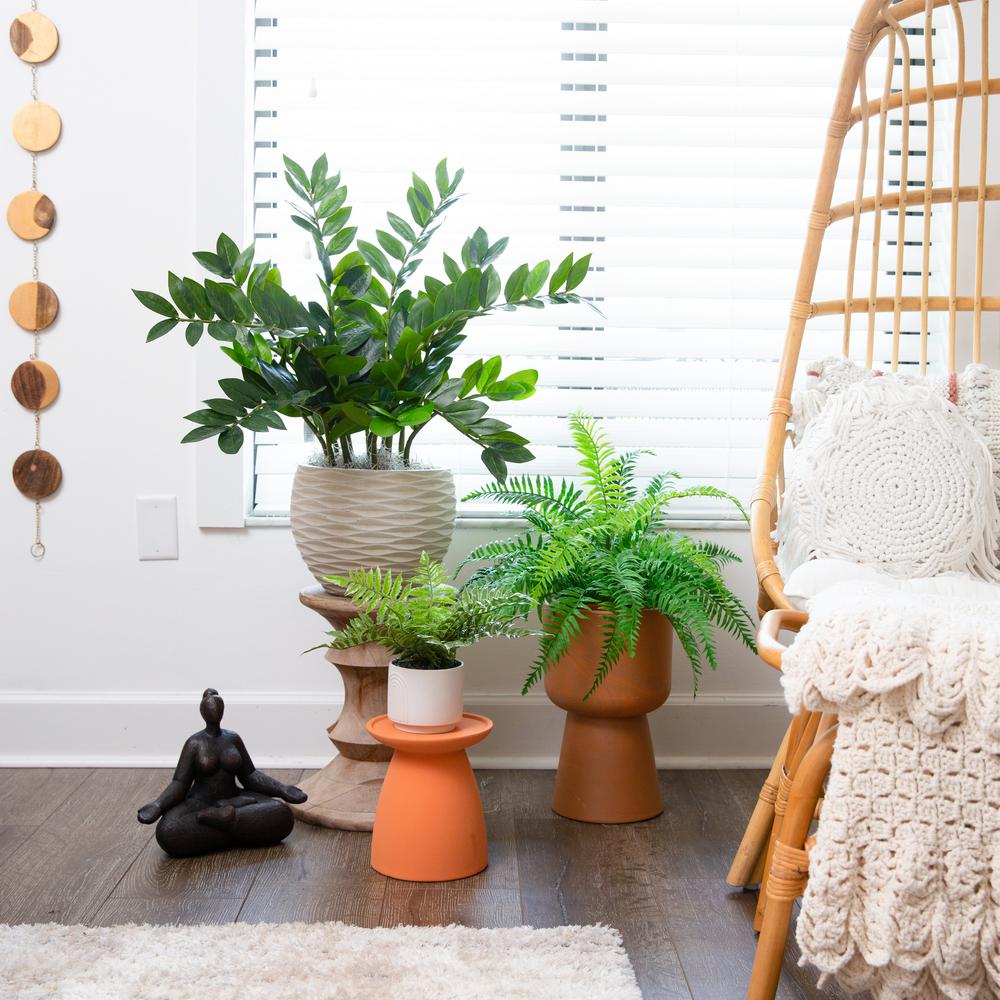 22in. Artificial Fern Plant in Decorative Planter