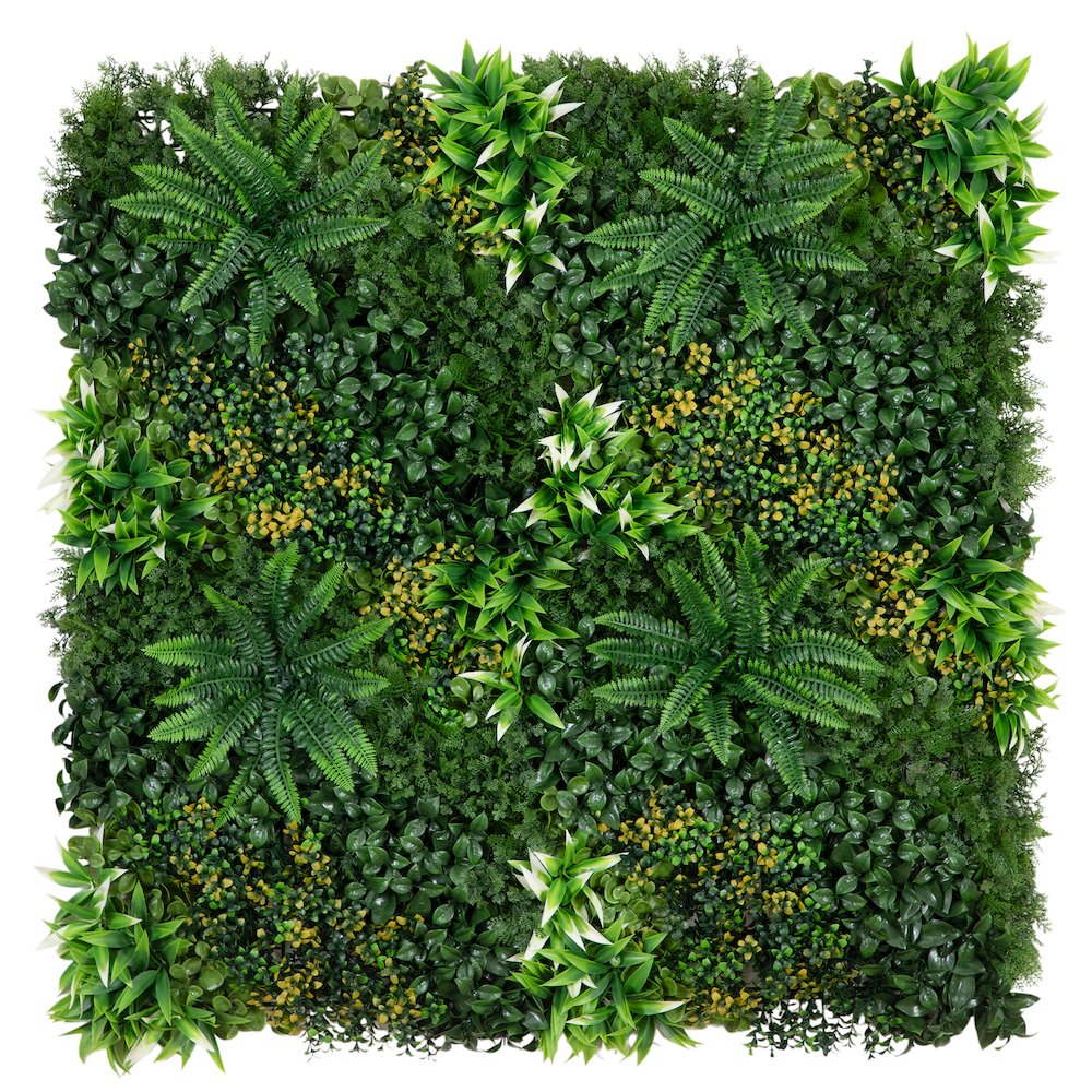 40in. x 40in. UV Resistant Hawaiian Islands Artificial Living Wall Panel