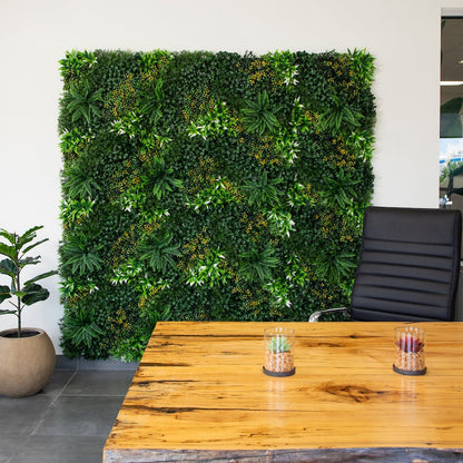 40in. x 40in. UV Resistant Hawaiian Islands Artificial Living Wall Panel