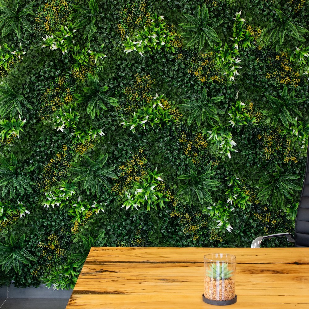 40in. x 40in. UV Resistant Hawaiian Islands Artificial Living Wall Panel
