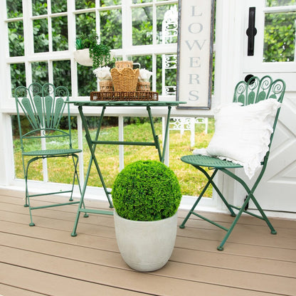 16in. UV Resistant Artificial Mediterranean Cypress Topiary Plant