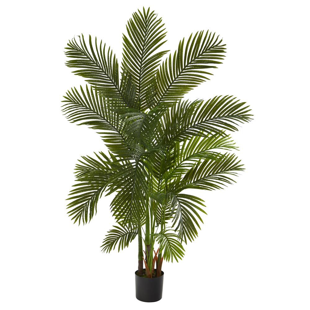 6ft. Areca Palm Artificial Tree Green