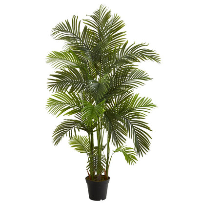 6ft. Areca Palm Artificial Tree, Green