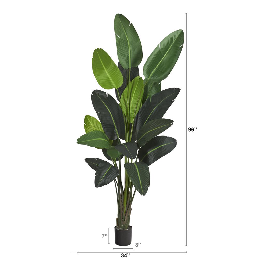 8ft. Travelers Palm Artificial Tree