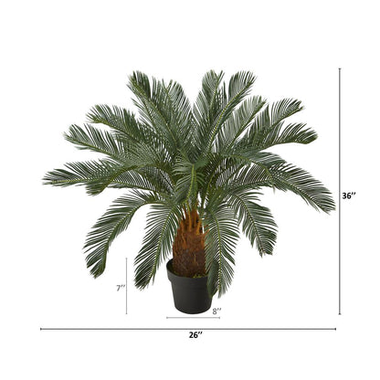 3ft. Cycas Artificial Tree