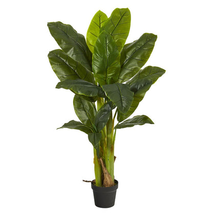 4ft. Triple Stalk Banana Tree (Real Touch)