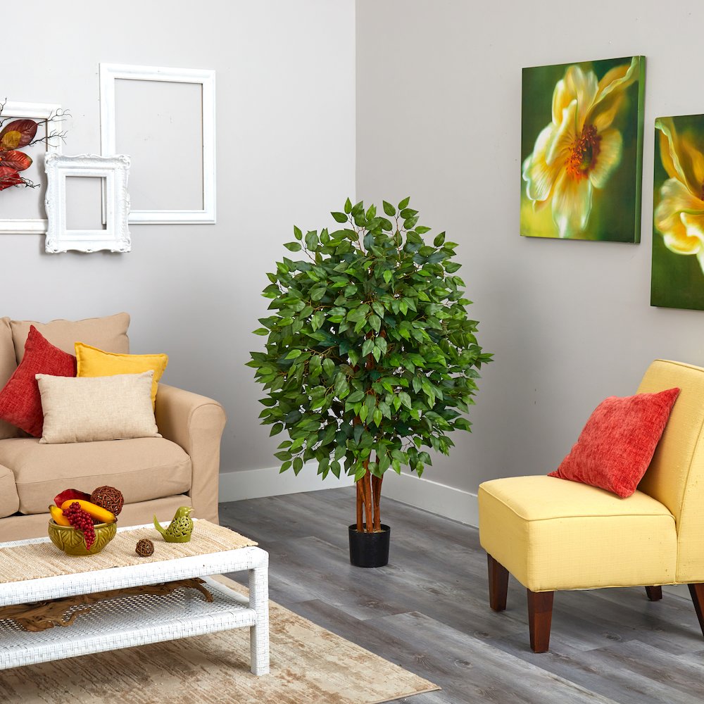 4ft. Super Deluxe Artificial Ficus Tree