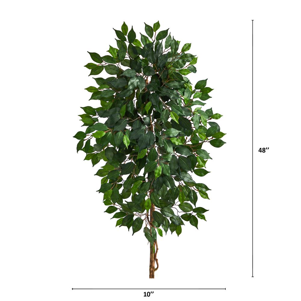 4ft. Single Ficus Artificial Tree (No Pot)