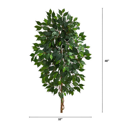 4ft. Single Ficus Artificial Tree (No Pot)