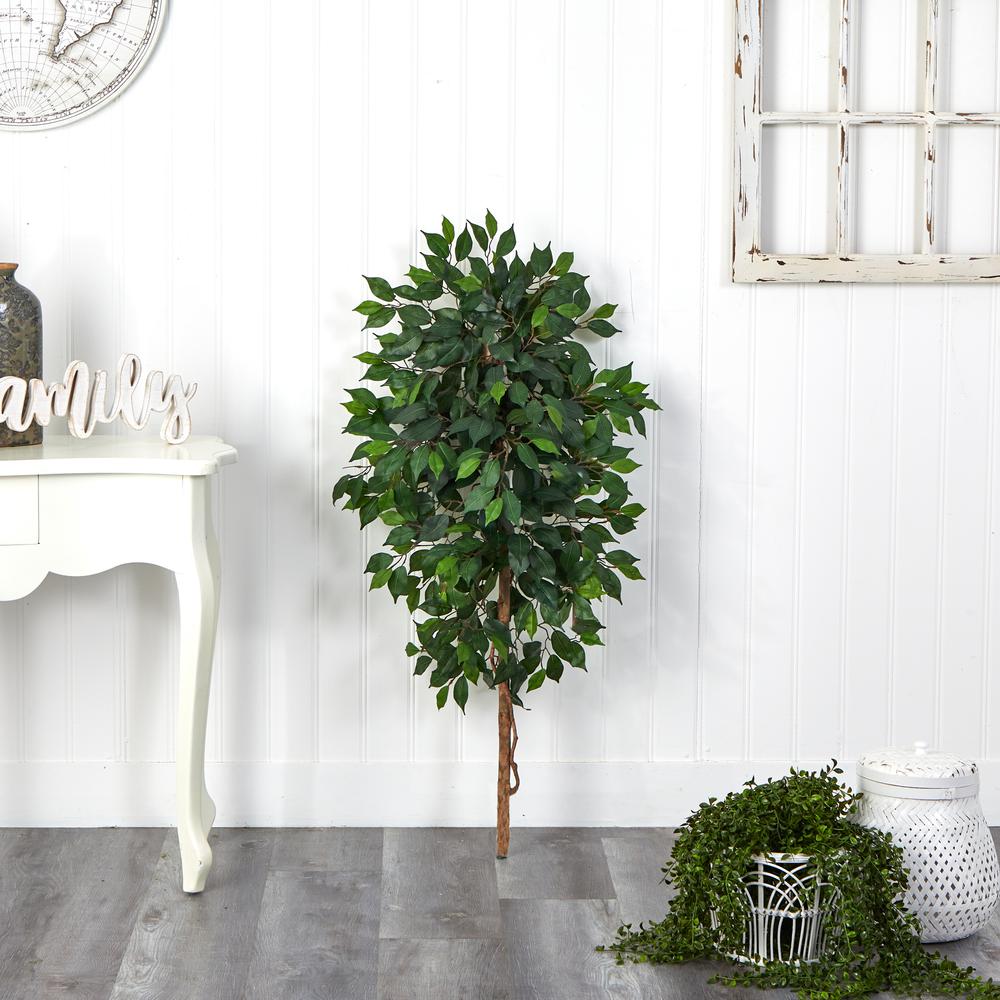 4ft. Single Ficus Artificial Tree (No Pot)