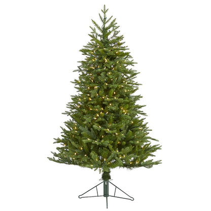 5ft. Cambridge Fir Artificial Christmas Tree with 300 Clear Warm LED Lights